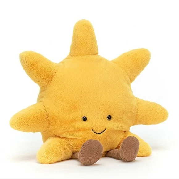 Jellycat Amuseable Sun 12x12" Soft & Plush BNWT Authentic - Picture 1 of 6